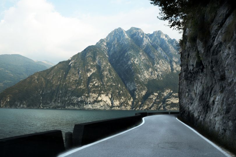 Sophie Zénon, Limone sul Garda, (de la série : Lacs italiens), 2008.