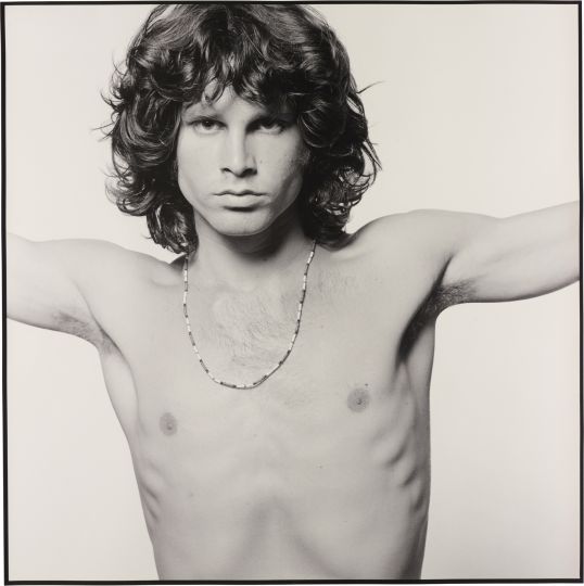 JOEL BRODSKY, Jim Morrison, The Doors, The American poet, New York City, 1967. © Joel Brodsky courtesy Phillips de Pury & Company. Sold at £21,250