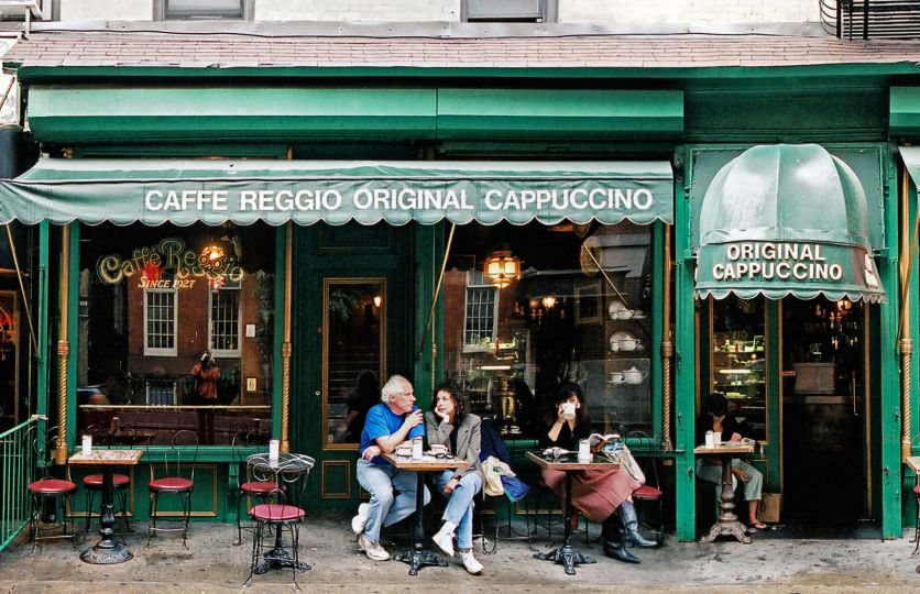 Caffe Reggio © Store Front II, James & Karla Murray courtesy of Clic Gallery