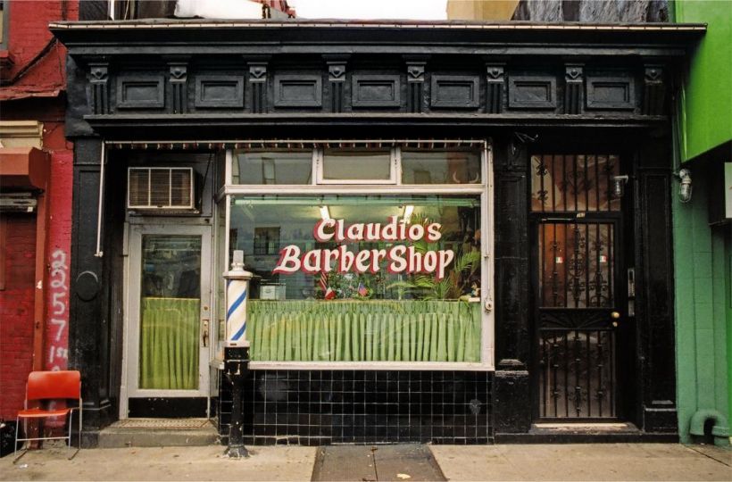Claudio's Barber Shop © Store Front II, James & Karla Murray courtesy of Clic Gallery