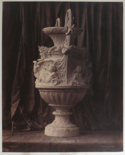 Louis-Rémy ROBERT (French, 1810 or 1811-1882)rnVase de la Guerre (vase Mansart), 1855