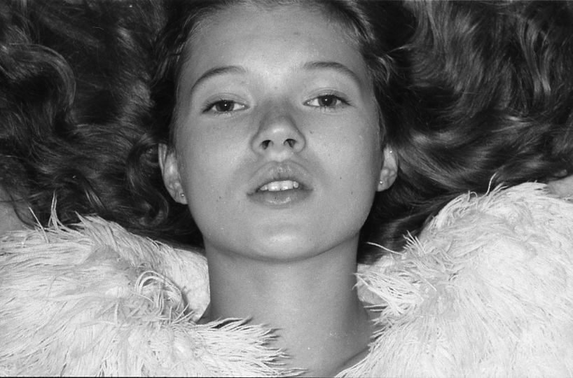 Kate Moss, 1989 by Gene Lemuel