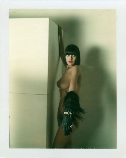 Helmut Newton - rnFrench Vogue - rnParis 1981 - rnPolaroid - rn© Helmut Newton Estate