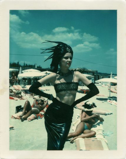 Helmut Newton - rnStern - rnSt. Tropez 1978 - rnPolaroid - rn© Helmut Newton Estate