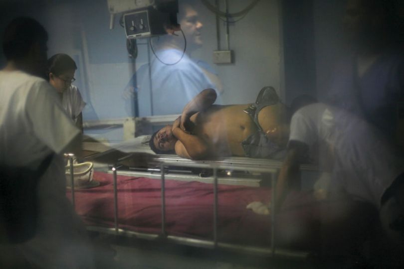 Rodrigo Abd, Guatemala is one of the most violent countries in the hemisphere with over 50 murders for every 100,000 residents. In 2009 at least 6,451 people were killed, according to police. This series looks at the operations of a ER in a Guatemala hospital.