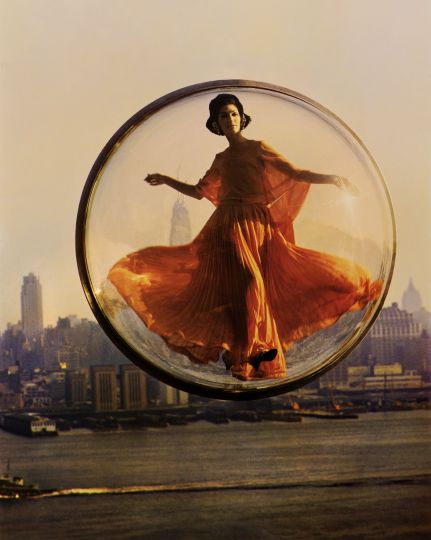 Over New York, New York, 1963 © Melvin Sokolsky