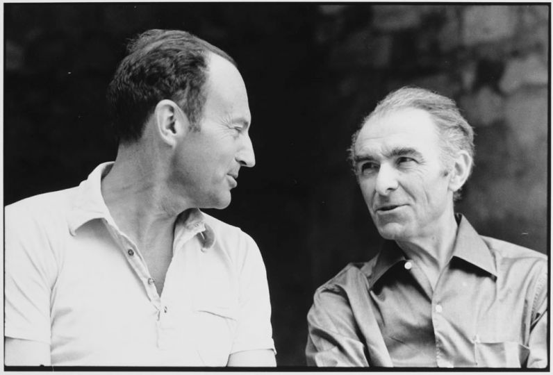 Michel Tournier, Robert Doisneau © Patrice Bouvier, collection Patrice Bouvier
