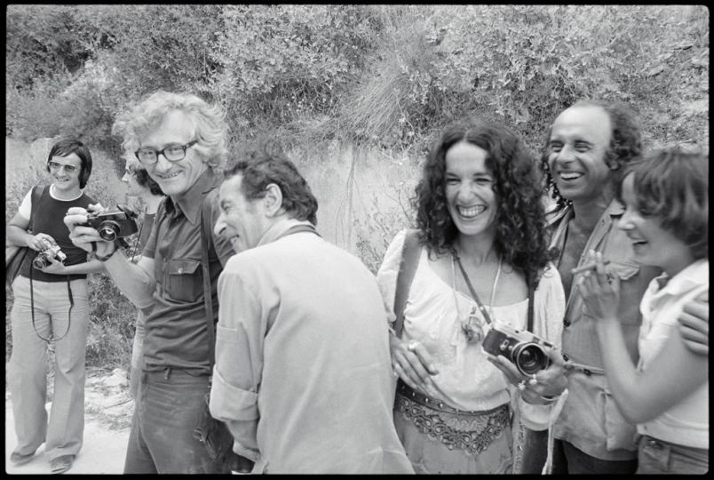 Marc Riboud, Jack Garofalo, Mary Ellen Mark, and Ralph Gibson © René Burri, collection René Burri