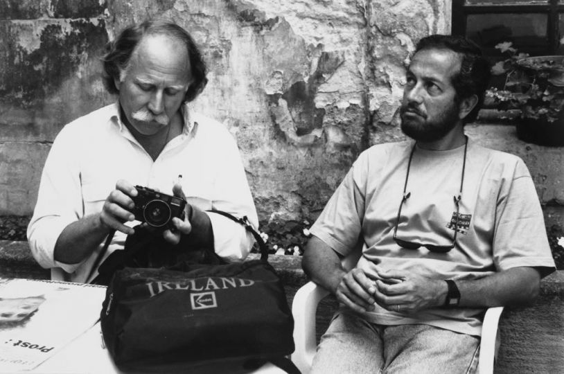 Sebastiao Salgado and Diego Goldberg, le 04 juillet © S. Lecallier, collection, Rencontres d'Arles