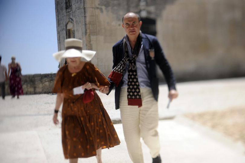 Françoise &Christian Lacroix © Yan Morvan