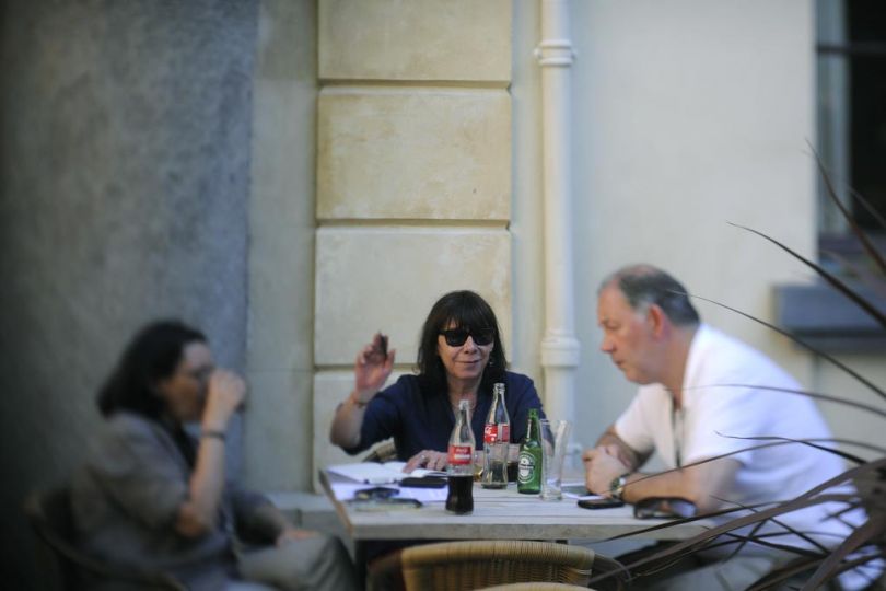 Laura Serani, Catherine Philippot, Michael Benson © Yan Morvan