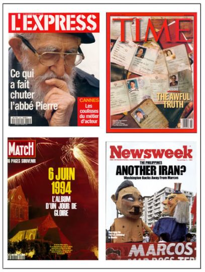 A few magazine covers © Thomas Haley