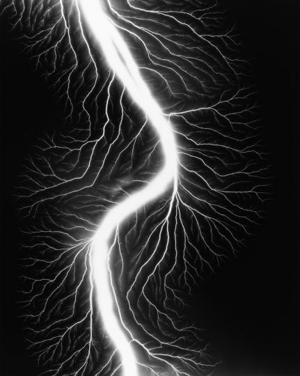 Artist: Hiroshi SugimotornTitle & Date: Lightning Fields 225, 2009rnCredit Line: © Hiroshi Sugimoto, courtesy Fraenkel Gallery, San Francisco and Pace Gallery, New York