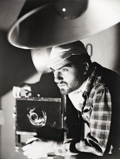 Van LeornSelf-portraitrnCairo, Egypt, February 18, 1944rnCollection Arab Image Foundation/The American University in CairornCopyright © The American University in Cairo