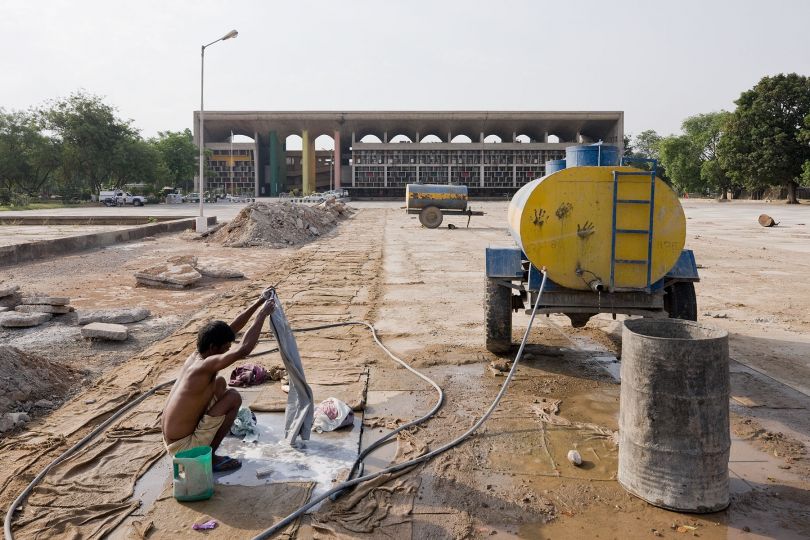 Chandigarh India, the city by Le Corbusier, for the book Brasilia - Chandigarh, Living with Modernity