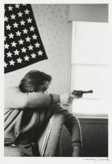 Tulsa, 1972rnGelatin silver print 20.3 x 25.4 cm (sheet)rnSammlung Moderne Kunst in the Pinakothek der Moderne MunichrnAcquired in 2003 by PIN. Freunde der Pinakothek der Modernern© Larry Clark