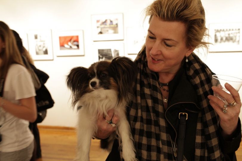 One of Erwitt's many four-legged fans © Bob McNeely