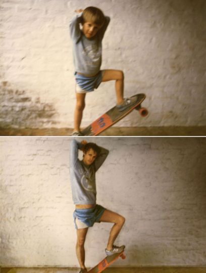 Nico 1986 & 2010 Buenos Aires © Irina Werning