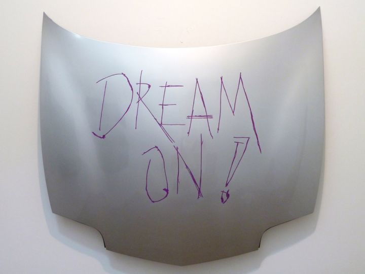 u201cDream On!u201d, 2012rnPontiac Hood and Nail Polish © Frances Goodman