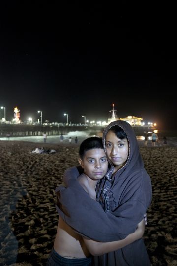 Portrait on Beach © Ken Schles