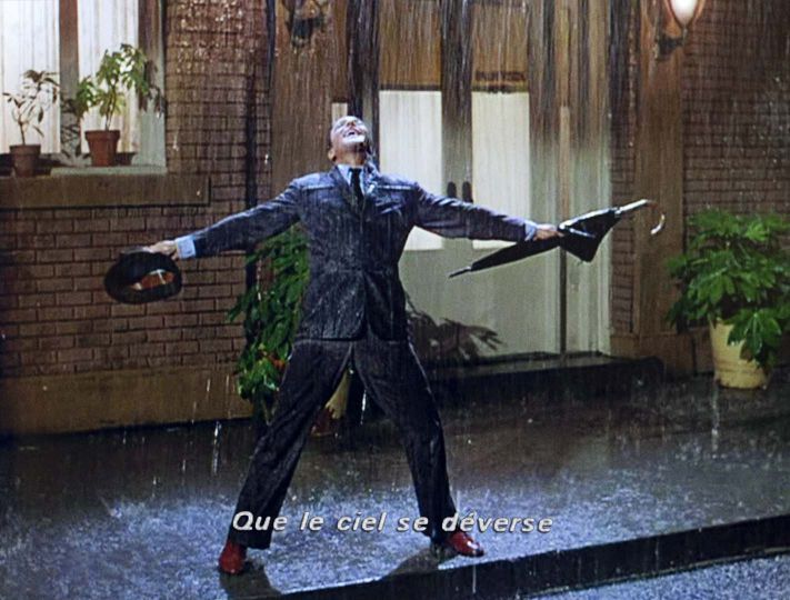 Gene Kelly dans Chantons sous la pluie (1952)