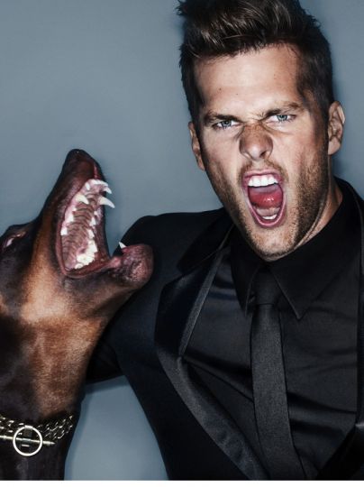 Tom Brady New York 2012rn© Mario Testino.From the exhibition In Your Face by Mario Testino at the Museum of Fine Arts, Boston.