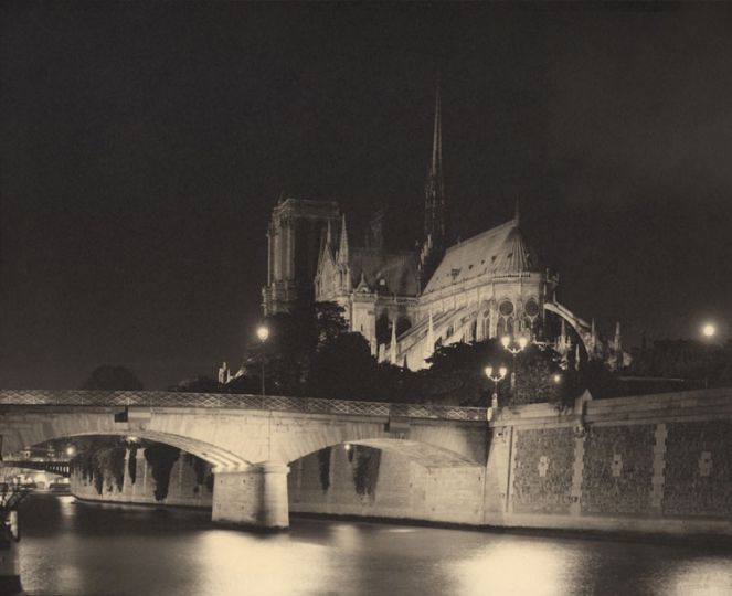 Gary Auerbach: Notre Dame De Paris, 2002/2007, photogravure, signed recto, 16