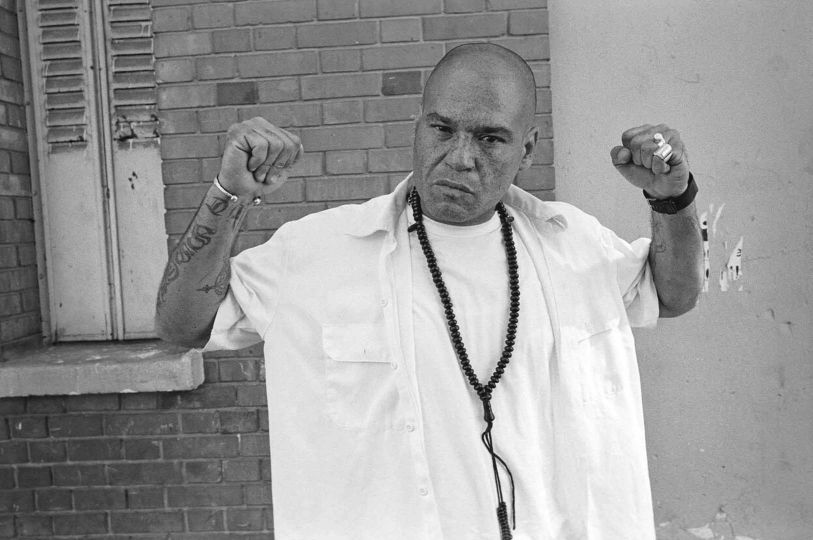 Chrysto est un ancien membre du groupe Démocrate D, un groupe de rap hardcore originaire des Bosquets à Montfermeil en Seine Saint-Denis, qui a été fondé en 1989 par Black Jacket. Il est proche des Black Panthers français, des Black Dragoons, des Asnays, et de -- la Douane -- de Grigny.