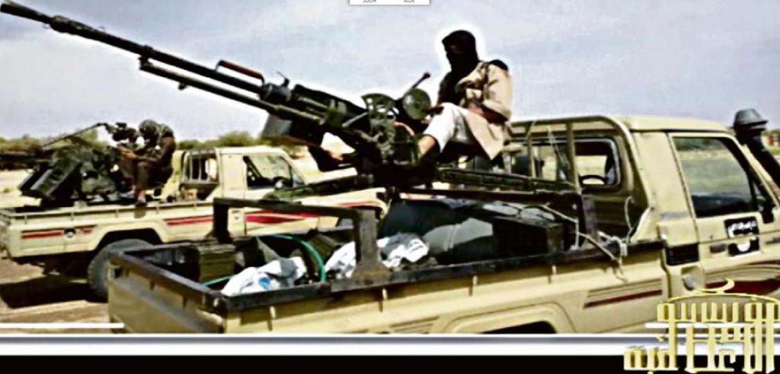 Libération. Extrait d’une vidéo d’ Al Qaéda au Magreb islamique récupérée le 10-01 sur un site jihadiste.   Photo AFP