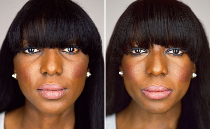 © IDENTICAL - Portraits of Twins by Martin Schoeller, Danielle Dwomoh-Piper & Chantelle Dwomoh-Piper, Born 1987, published by teNeues, www.teneues.com. Photo © 2012 Martin Schoeller. All rights reserved.