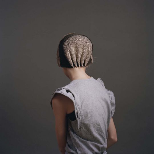 Trine Su00f8ndergaard, Guldnakke #2, 2013, archival fiber print, 150 x 150 cm edition of 3 courtesy Martin Asbu00e6k Gallery