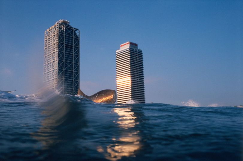 Sekula, Allan, Barceloneta Swimming. Sèrie: 