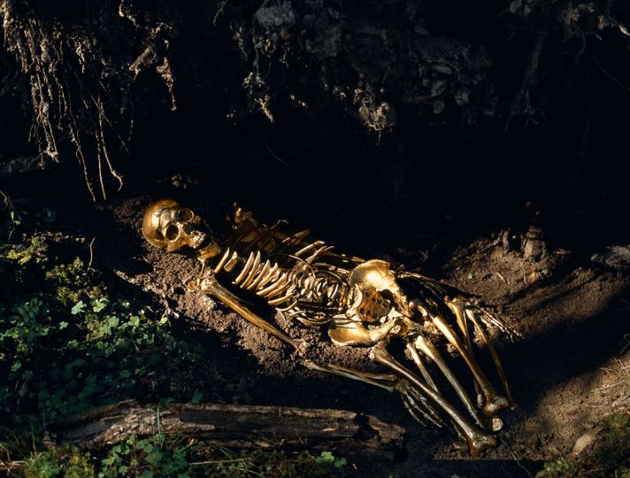 Homo Aurifera, 2013. 93 x 123 cm © Thierry Fontaine