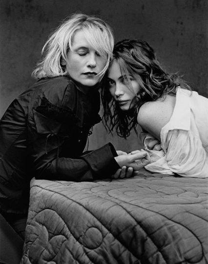 Isabelle Huppert & Emmanuelle Béart - From series --Actrices-- © Kate Barry