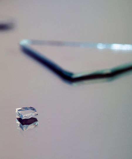 Bing Wright. Broken Mirror on Mirror (01), 2013 © Bing Wright. Courtesy of Paula Cooper Gallery, New York.