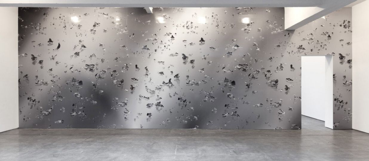 Bing Wright. Silver on Mirror (For Ron), 2011 © Bing Wright. Courtesy of Paula Cooper Gallery, New York.