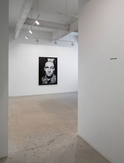 Bruce Gilden installation view