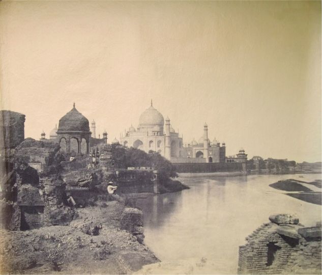 John Murray, view of the Taj Mahal from the river bank of the Yamuna, Agra (1858-1862), Alkazi Foundation, Delhi