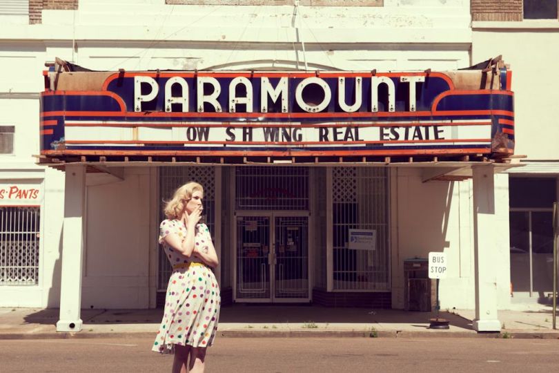 Self-Portrait, Movie Theatre, 2013  © Kourtney Roy