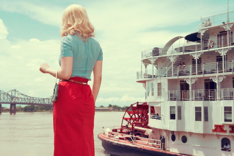 Self-Portrait, Steam Boat, 2013  © Kourtney Roy