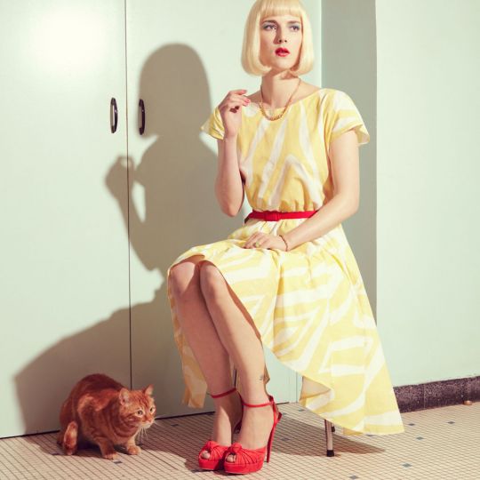 Self-Portrait, Cat, 2012  © Kourtney Roy