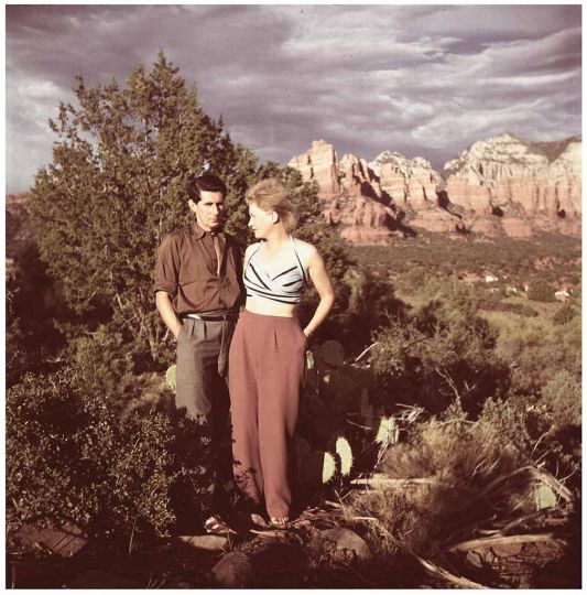 Roland Penrose and Lee Miller, Sedona, Arizona, USA, 1946  © Lee Miller Archives, England. All rights reserved