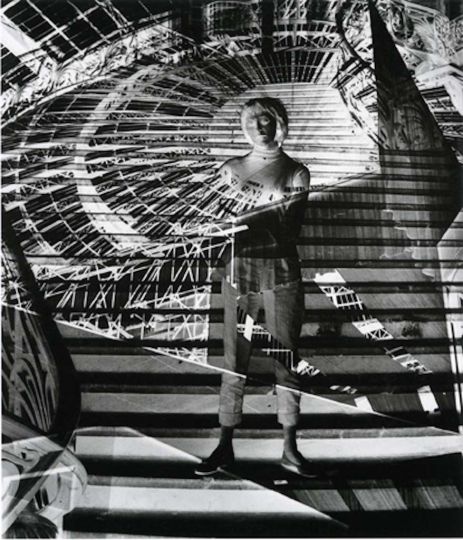 OTTO STEINERT (1915-1978), Grand Palais 2, 1955, gelatin silver bromide negative print, printed ca. 1955. 37 x 29,7 cm  © Nachlass Otto Steinert/Fotografische Sammlung, Museum Folkwang, Essen
