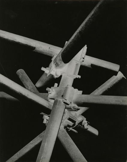 LUDWIG WINDSTOSSER. Stahlgeru00fcst, 1950s. gelatin silver print, printed ca. 1950s. 28,7 x 22,5 cm  © Estate of the Artist