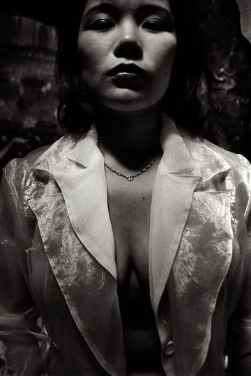 Miss Lin, Guangzhou, 1989 © Zhang Hai'er