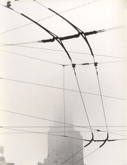 SAMEER MAKARIUS , Kavanagh under fog, 1955, gelatin silver print, printed ca. 1955. 28,9 x 21,8 cm  © Estate of Sameer Makarius