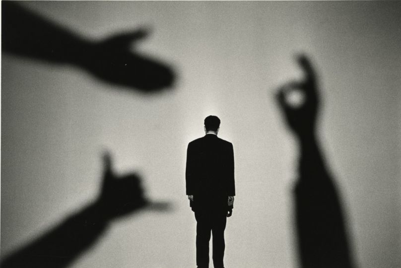 Vladimir Lagrange. Photographer's gelatin silver print. MAMM collectionrn