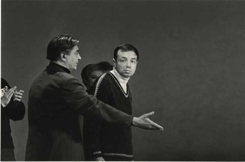Vladimir Lagrange. Photographer's gelatin silver print. MAMM collectionrn