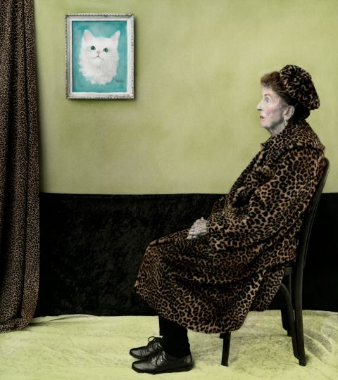 Arrangement in Green and Black #1, Portrait of the Photographer’s Mother © Aline Smithson 