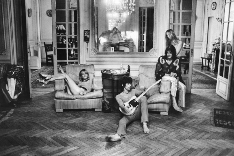 Villa Nellcôte, Villefranche-sur-Mer, 1971  ©Dominique Tarlé / La Galerie de l'Instant, Paris
